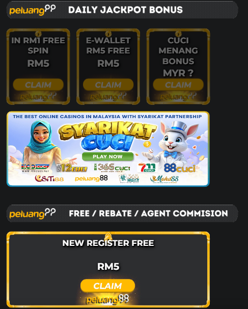 Peluang88 - Promotion Banner 1 - Mobile - peluang88a