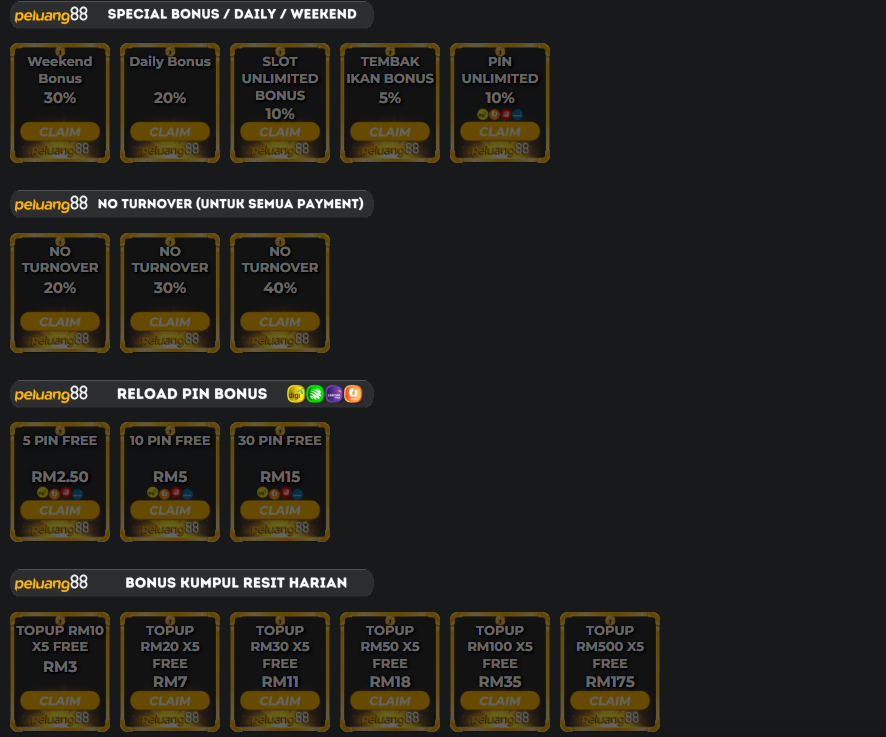 Peluang88 - Promotion Banner 2 - Desktop - peluang88a
